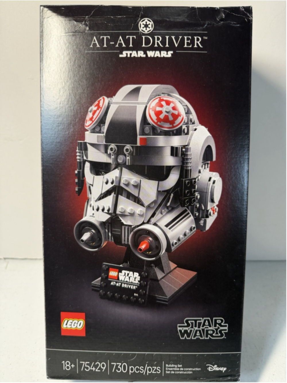 LEGO Star Wars AT-AT Driver Helmet 75429 NIB